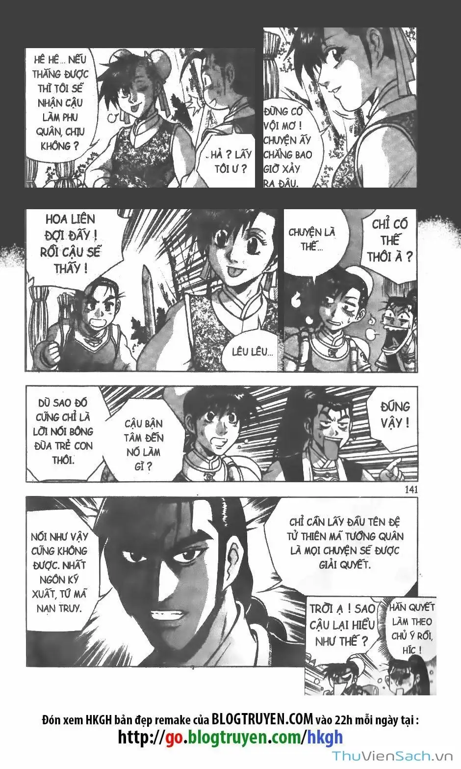 Truyện Tranh Hiệp Khách Giang Hồ trang 4