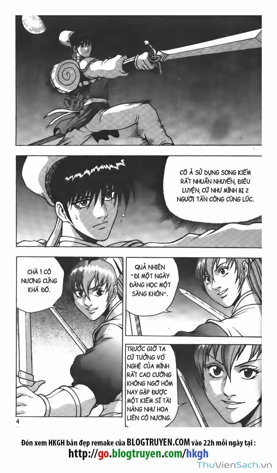 Truyện Tranh Hiệp Khách Giang Hồ trang 4