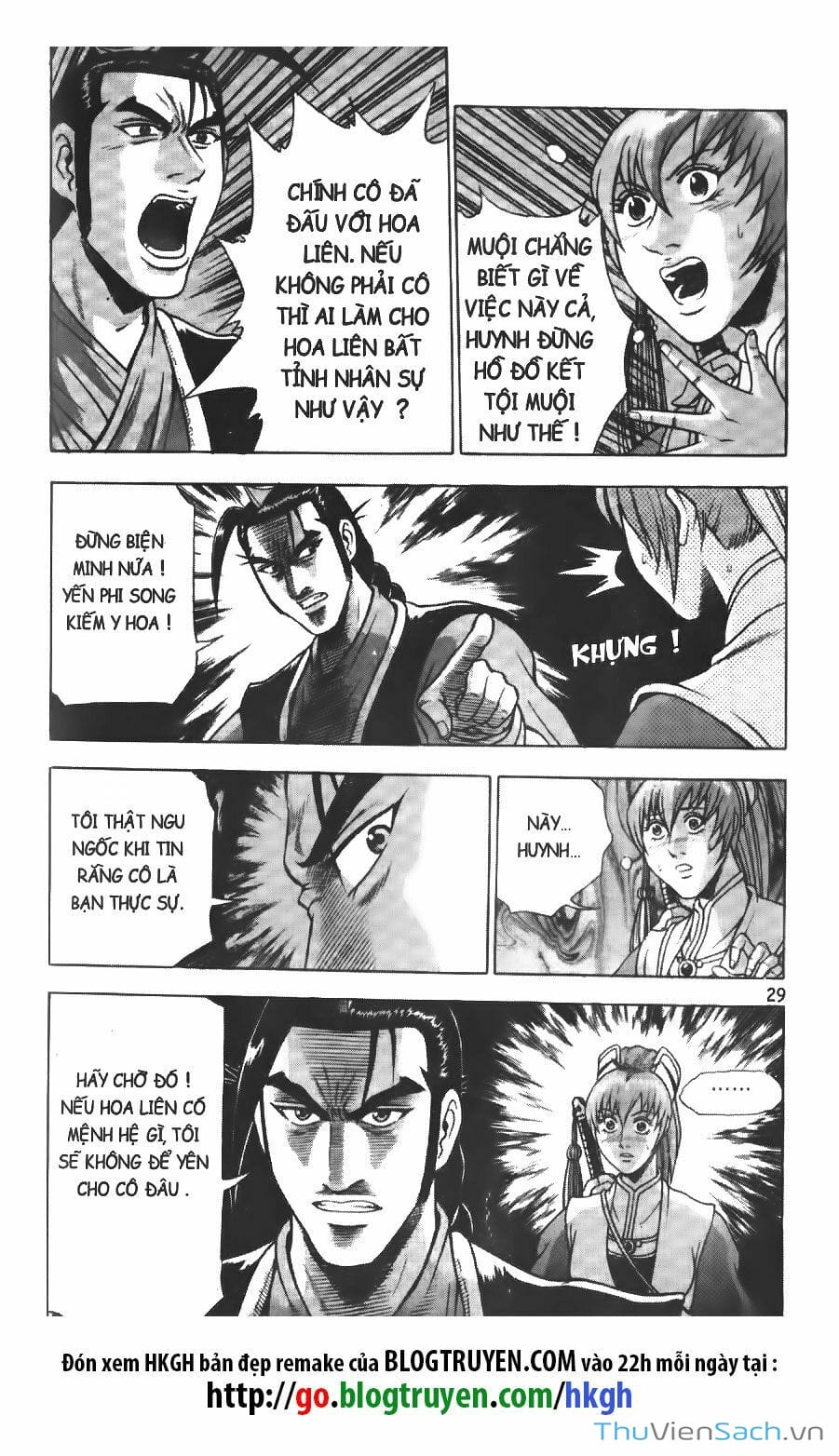 Truyện Tranh Hiệp Khách Giang Hồ trang 4