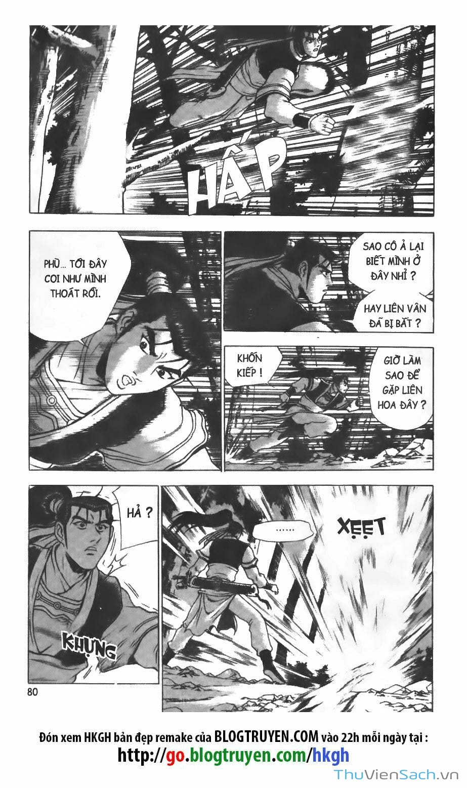 Truyện Tranh Hiệp Khách Giang Hồ trang 4