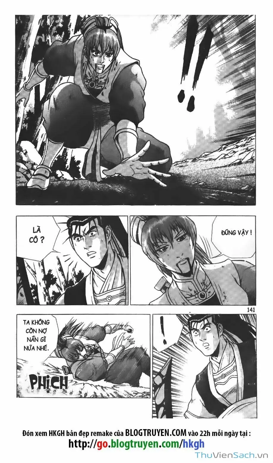 Truyện Tranh Hiệp Khách Giang Hồ trang 4