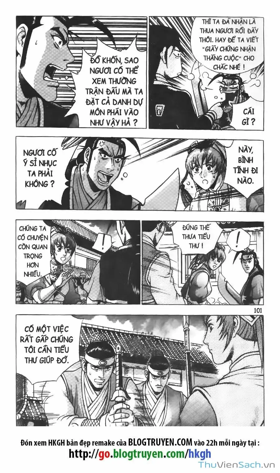 Truyện Tranh Hiệp Khách Giang Hồ trang 4