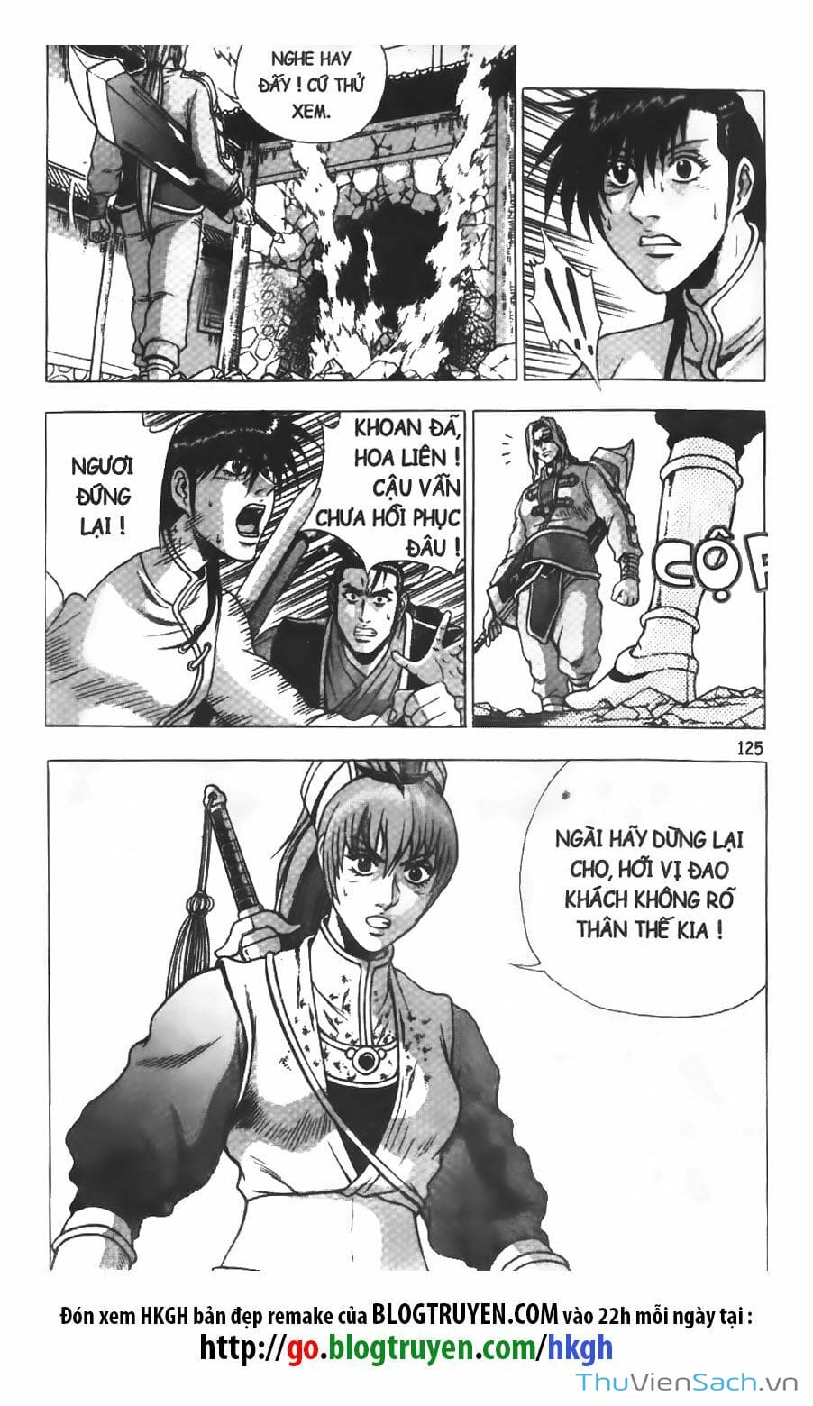 Truyện Tranh Hiệp Khách Giang Hồ trang 4