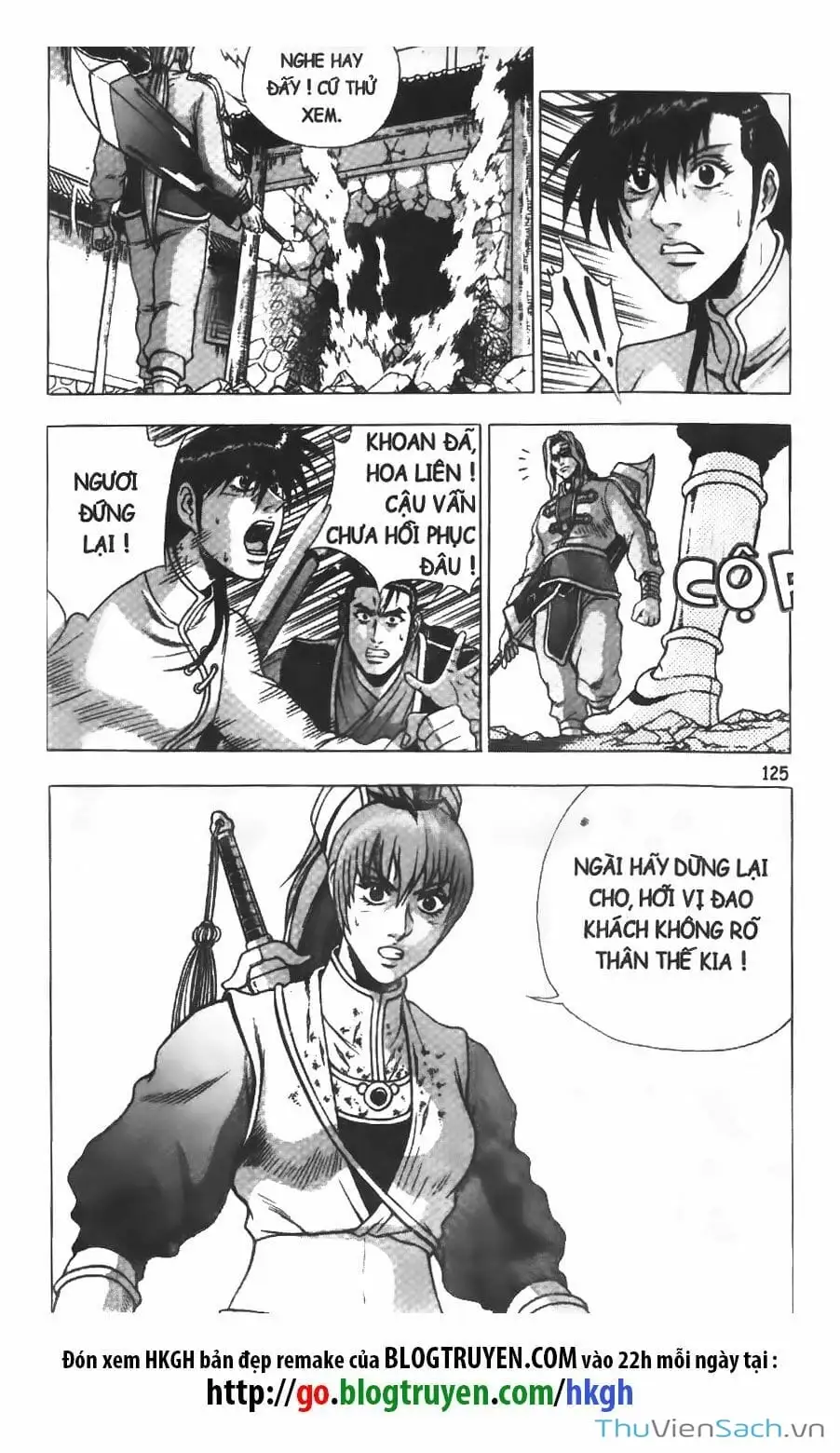 Truyện Tranh Hiệp Khách Giang Hồ trang 4