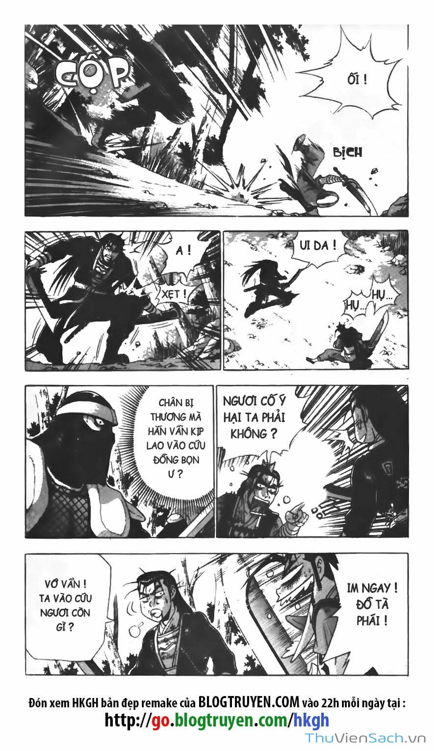 Truyện Tranh Hiệp Khách Giang Hồ trang 4