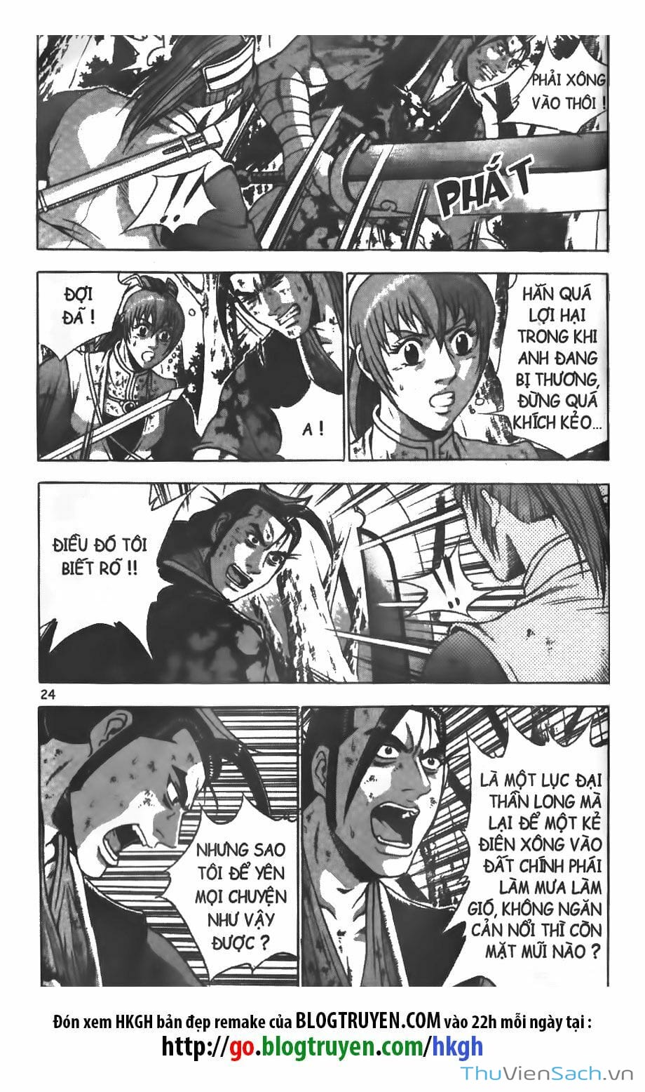 Truyện Tranh Hiệp Khách Giang Hồ trang 4