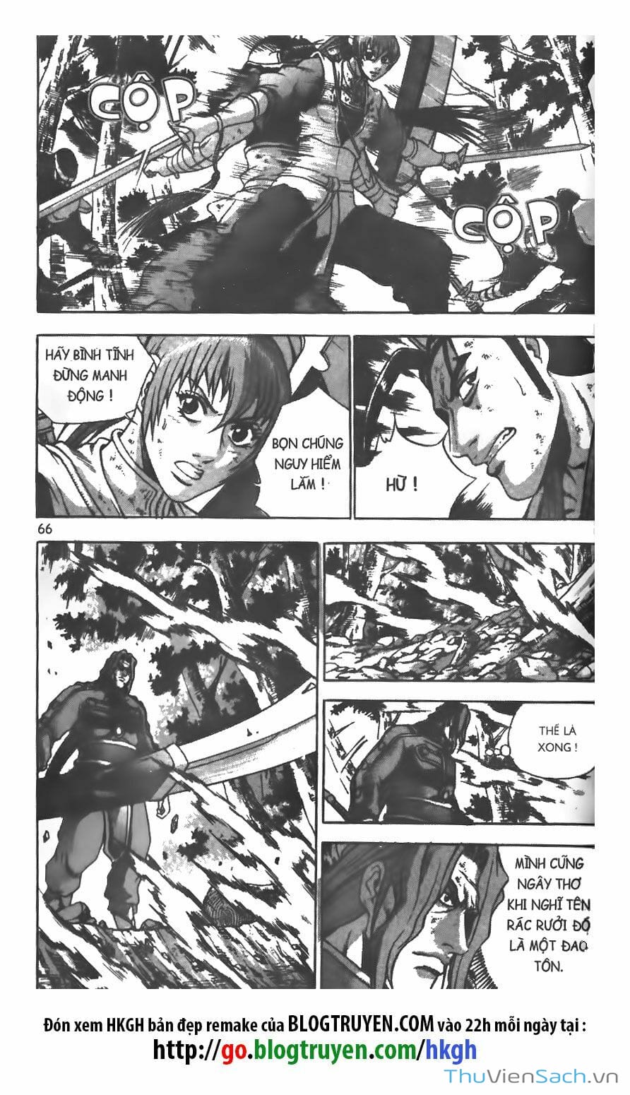 Truyện Tranh Hiệp Khách Giang Hồ trang 4