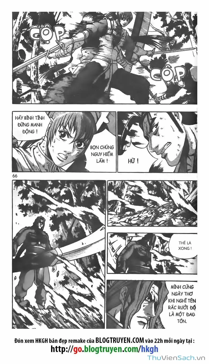 Truyện Tranh Hiệp Khách Giang Hồ trang 4