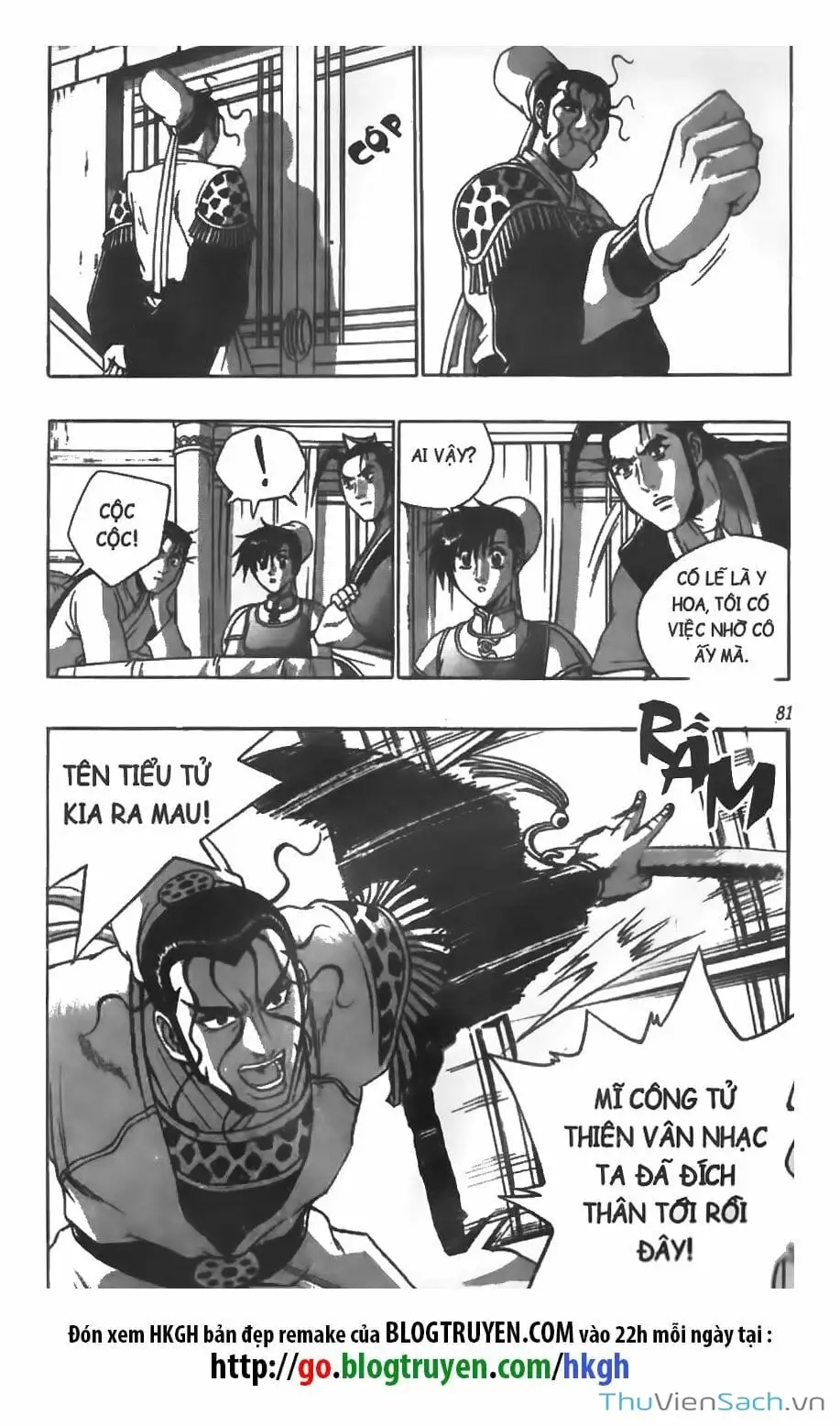 Truyện Tranh Hiệp Khách Giang Hồ trang 4