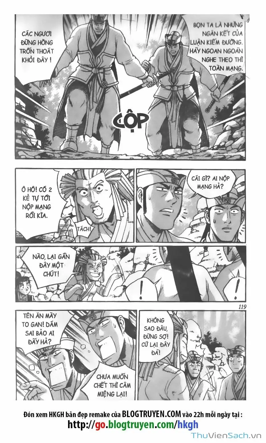 Truyện Tranh Hiệp Khách Giang Hồ trang 4
