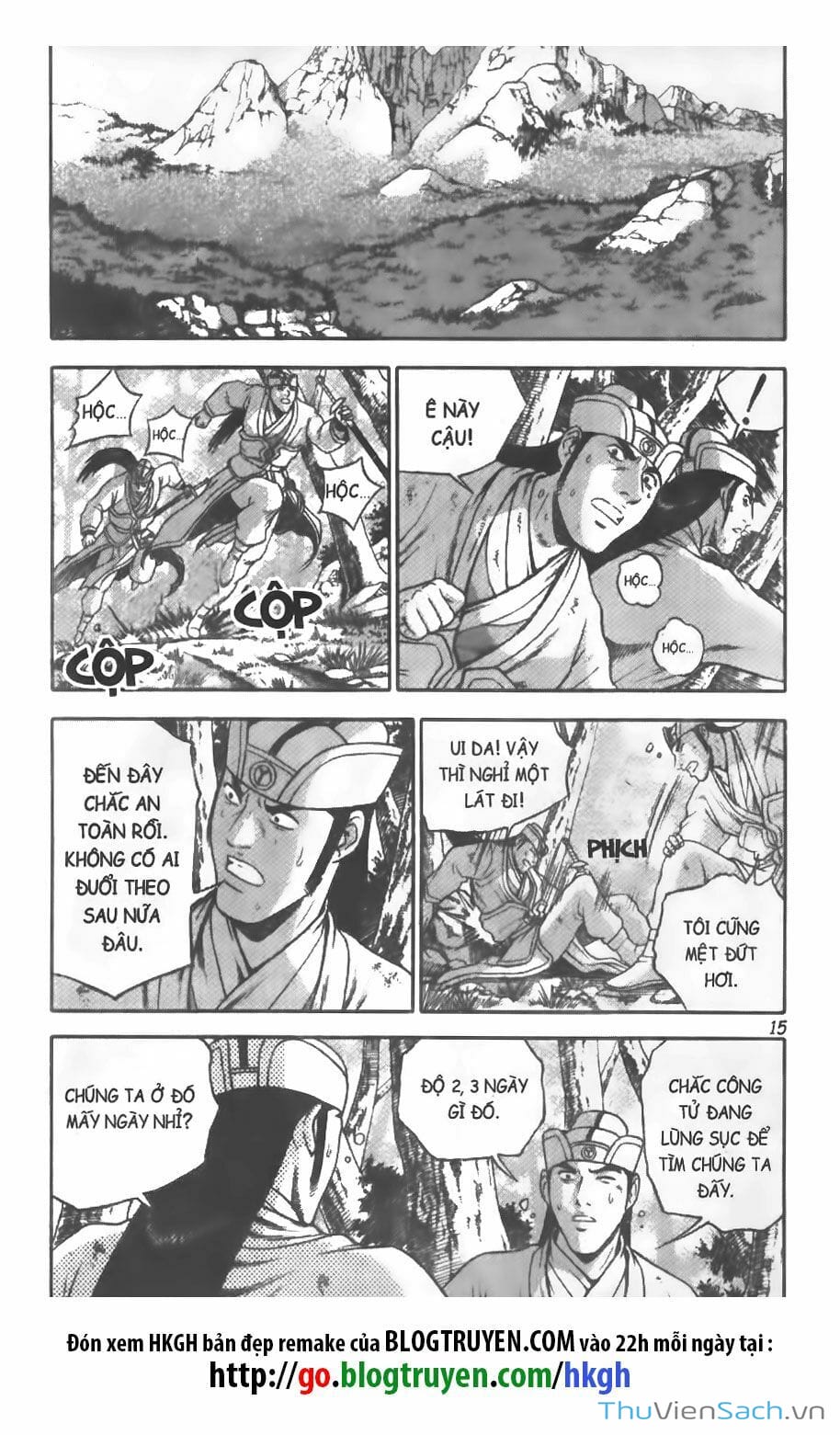 Truyện Tranh Hiệp Khách Giang Hồ trang 4