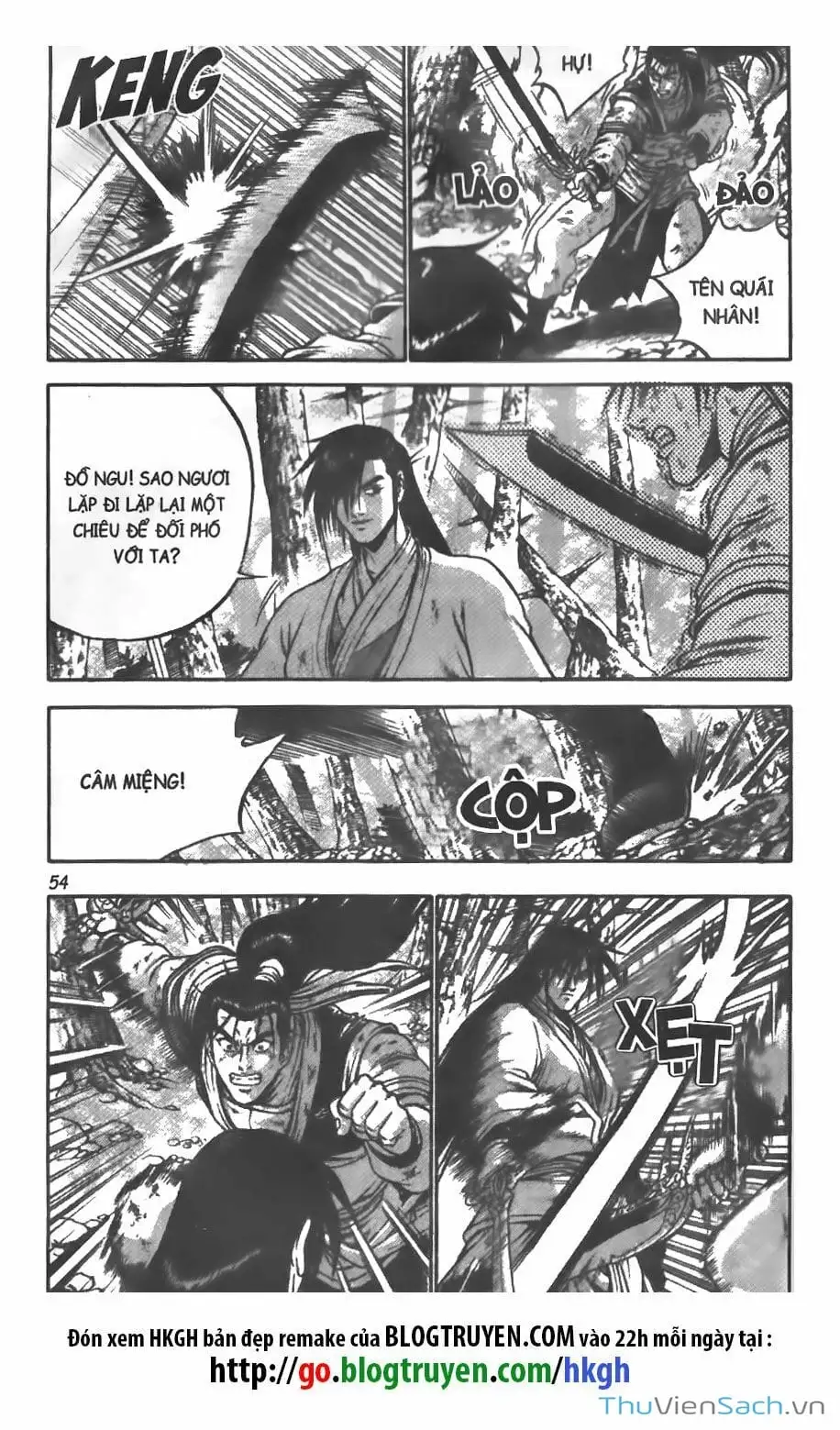 Truyện Tranh Hiệp Khách Giang Hồ trang 4