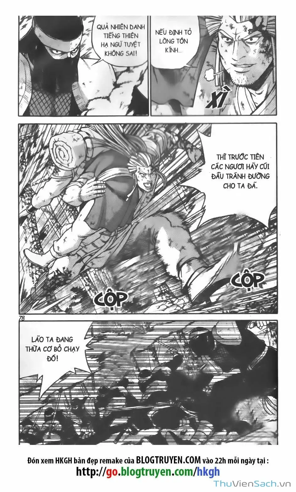 Truyện Tranh Hiệp Khách Giang Hồ trang 4