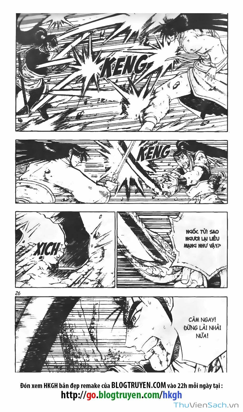 Truyện Tranh Hiệp Khách Giang Hồ trang 4