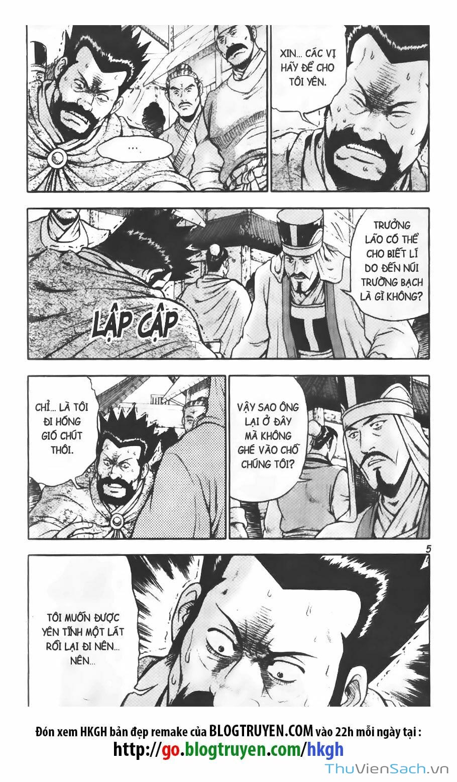 Truyện Tranh Hiệp Khách Giang Hồ trang 4