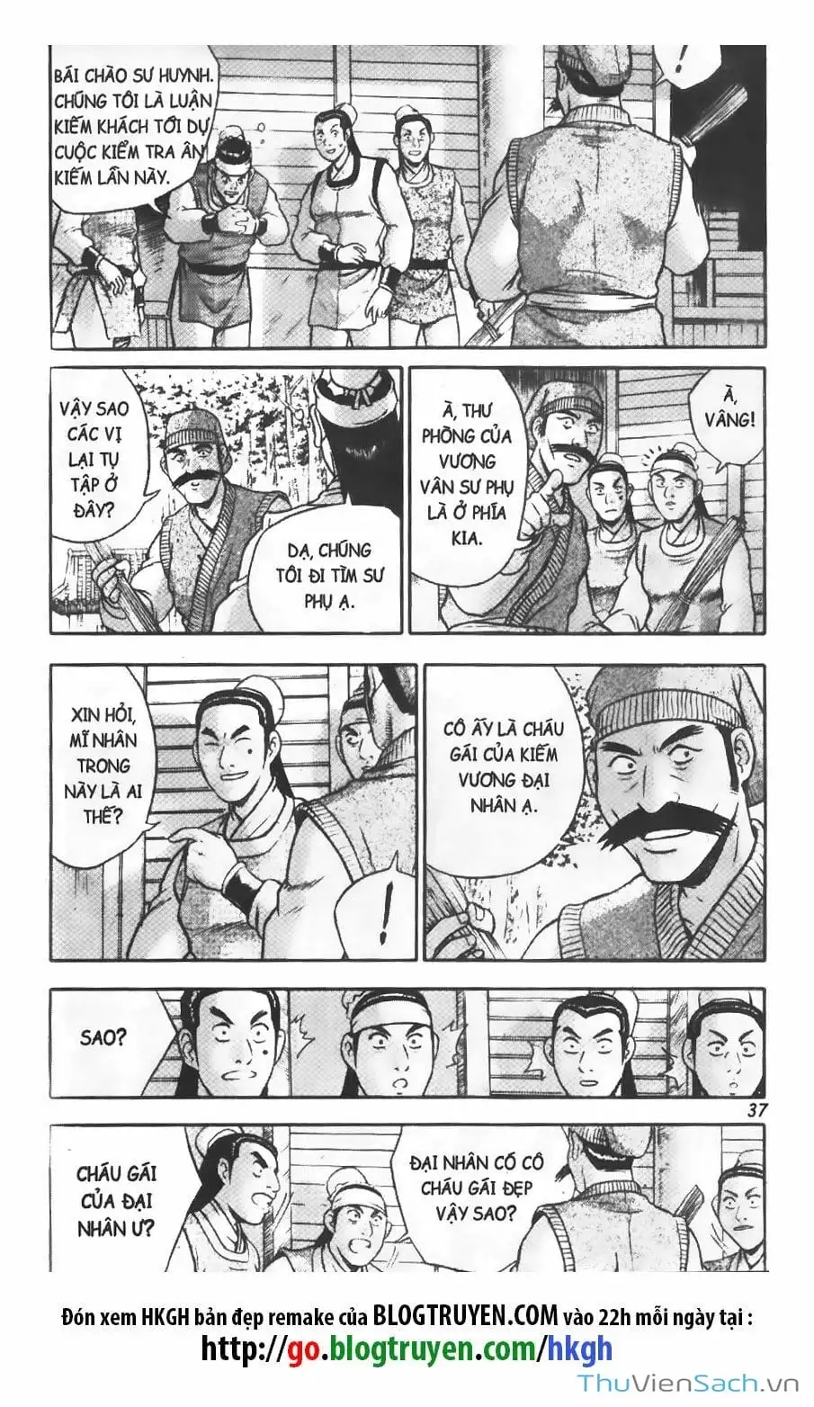 Truyện Tranh Hiệp Khách Giang Hồ trang 4