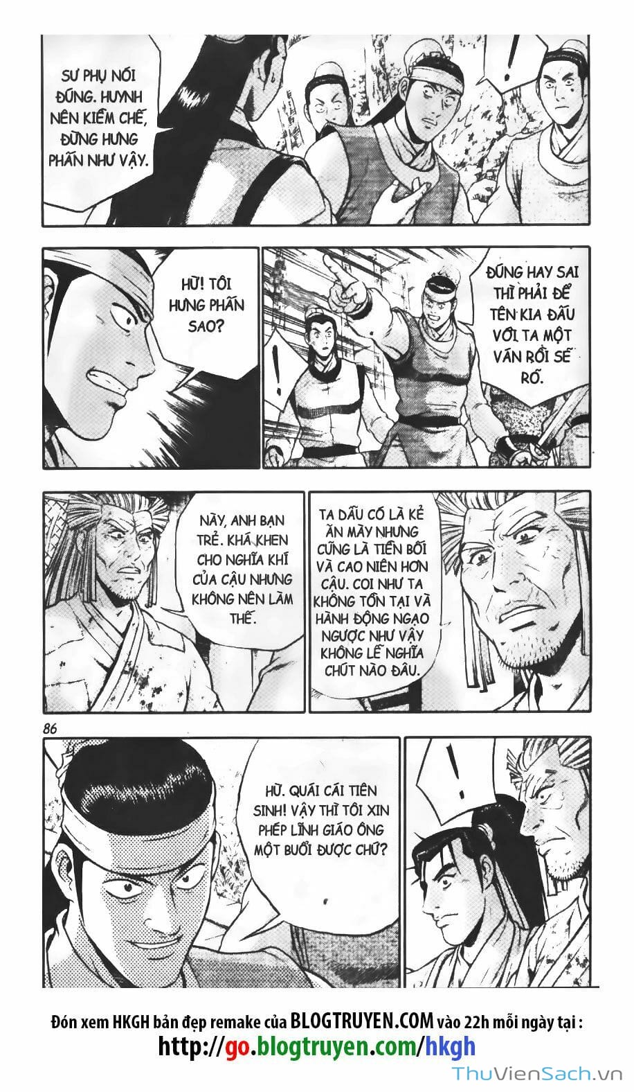 Truyện Tranh Hiệp Khách Giang Hồ trang 4