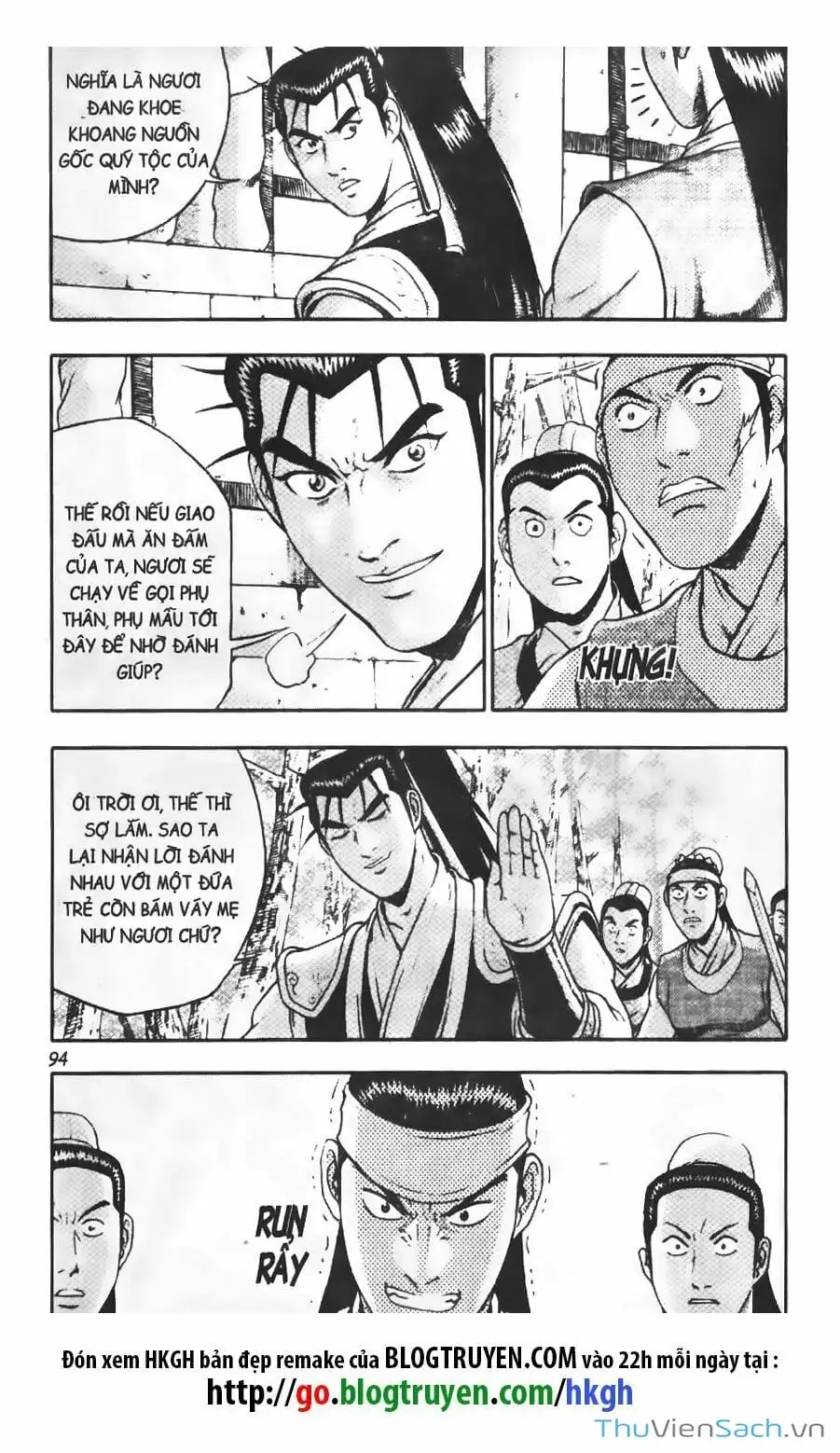 Truyện Tranh Hiệp Khách Giang Hồ trang 4