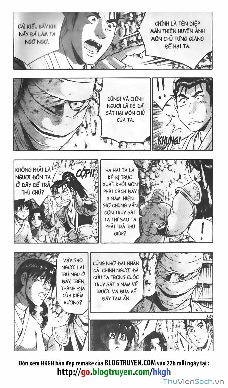 Truyện Tranh Hiệp Khách Giang Hồ trang 4