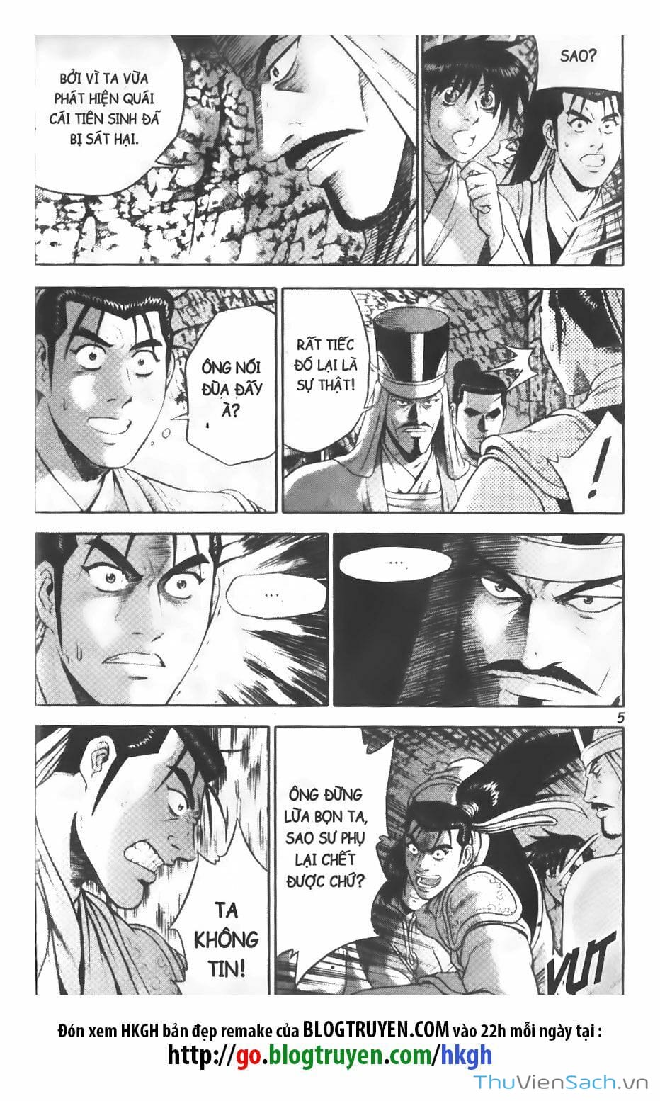 Truyện Tranh Hiệp Khách Giang Hồ trang 4