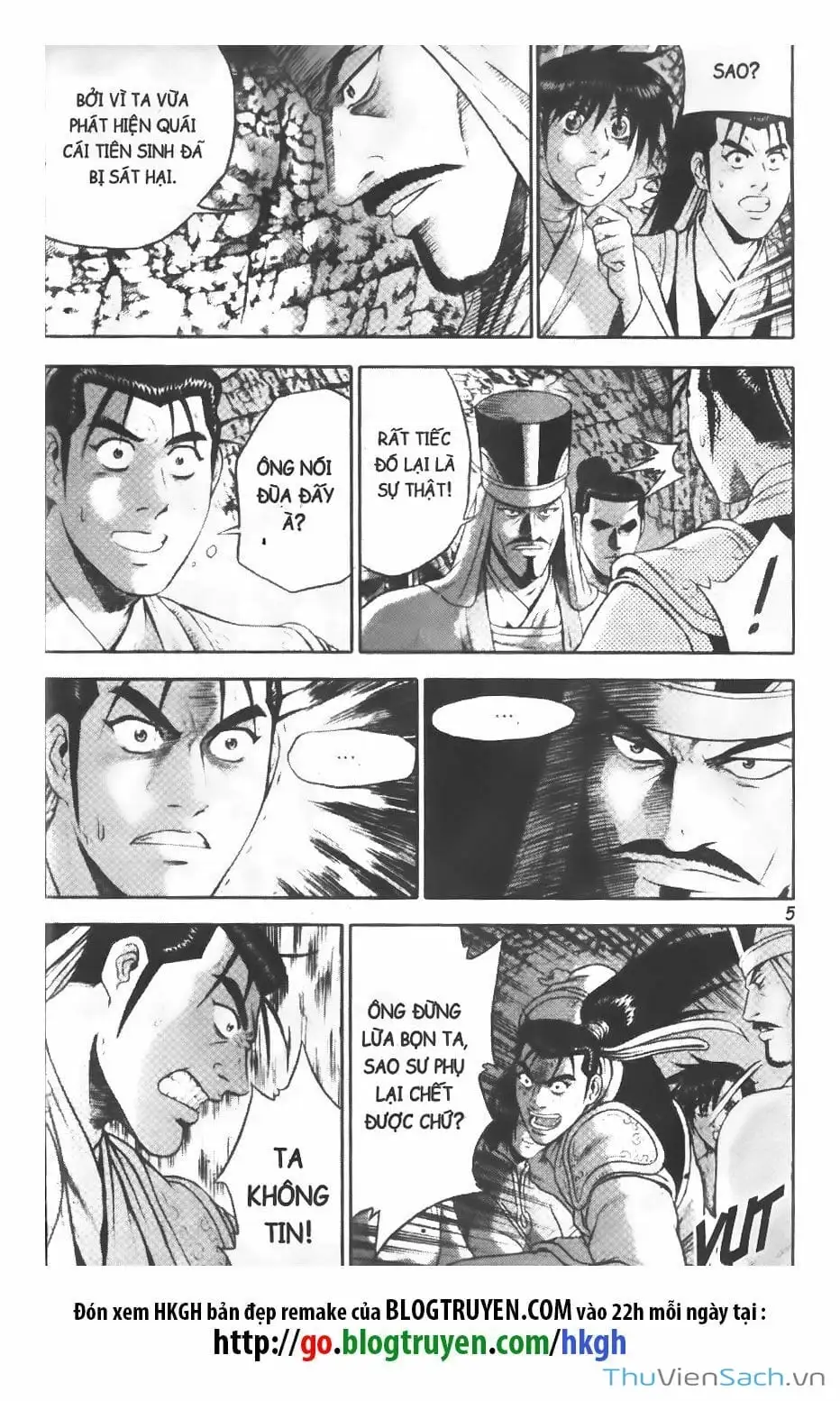 Truyện Tranh Hiệp Khách Giang Hồ trang 4