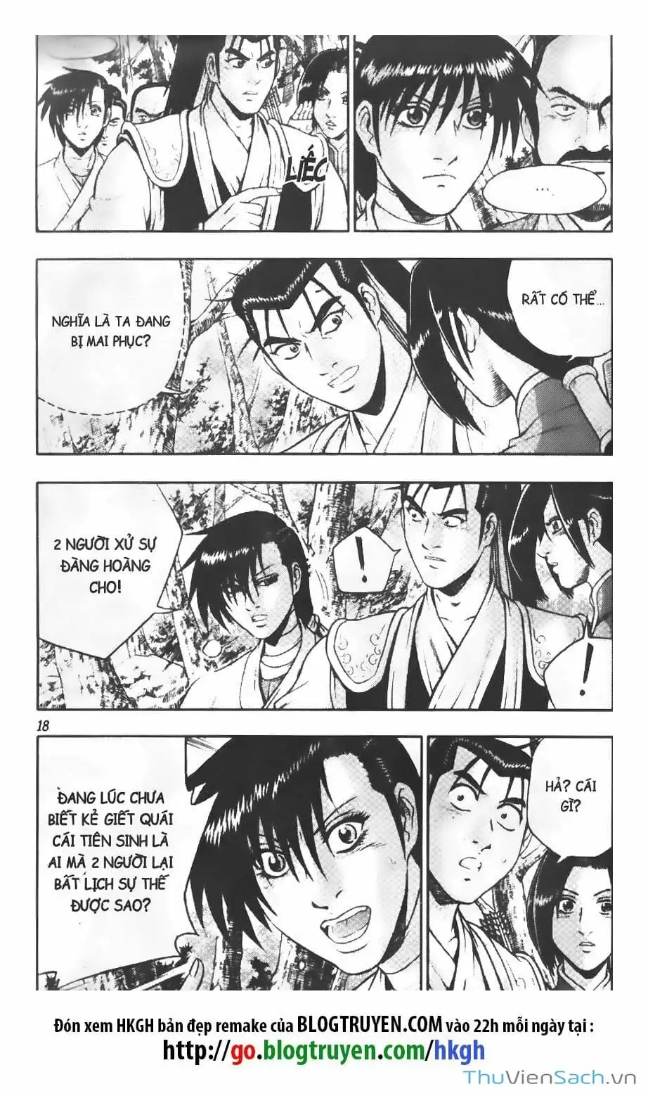 Truyện Tranh Hiệp Khách Giang Hồ trang 4