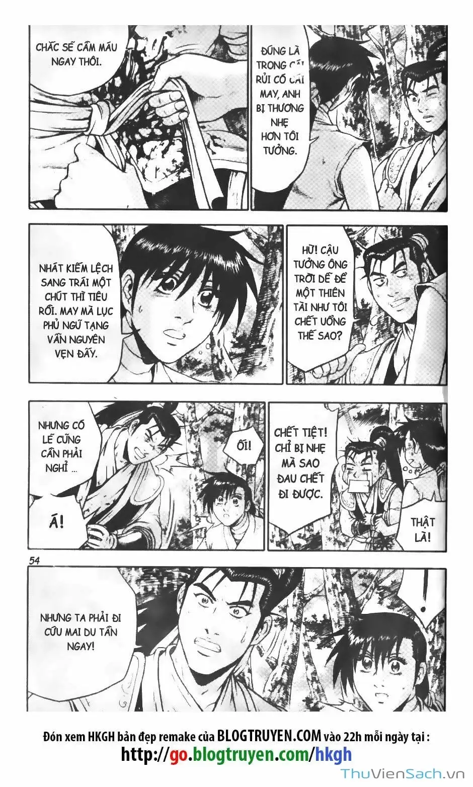 Truyện Tranh Hiệp Khách Giang Hồ trang 4