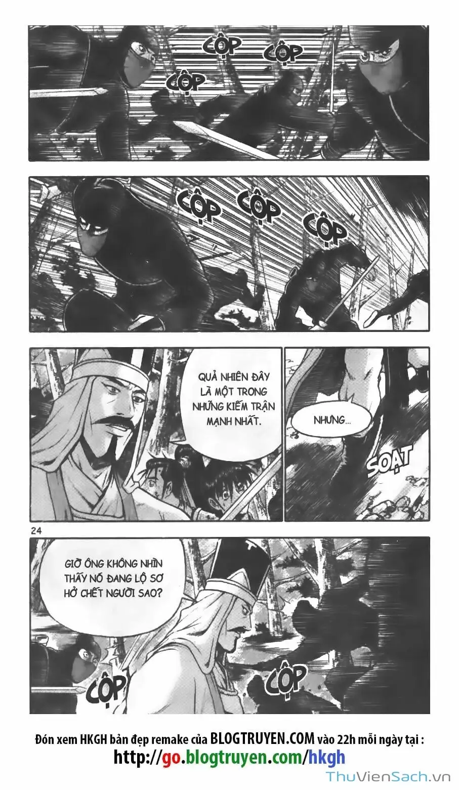 Truyện Tranh Hiệp Khách Giang Hồ trang 4