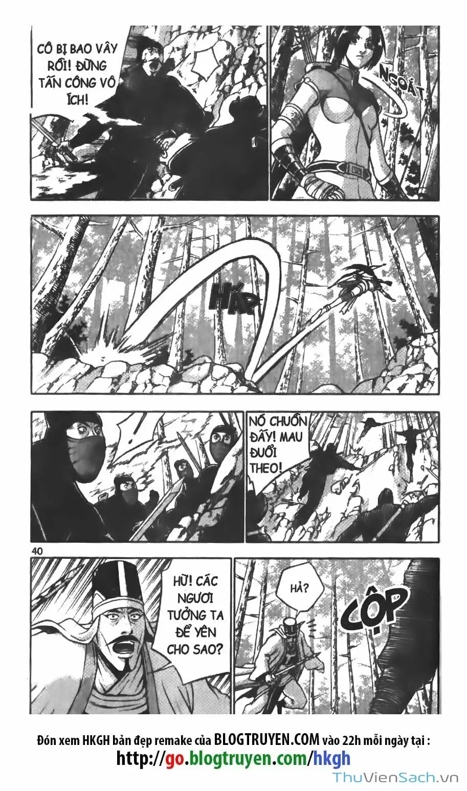 Truyện Tranh Hiệp Khách Giang Hồ trang 4