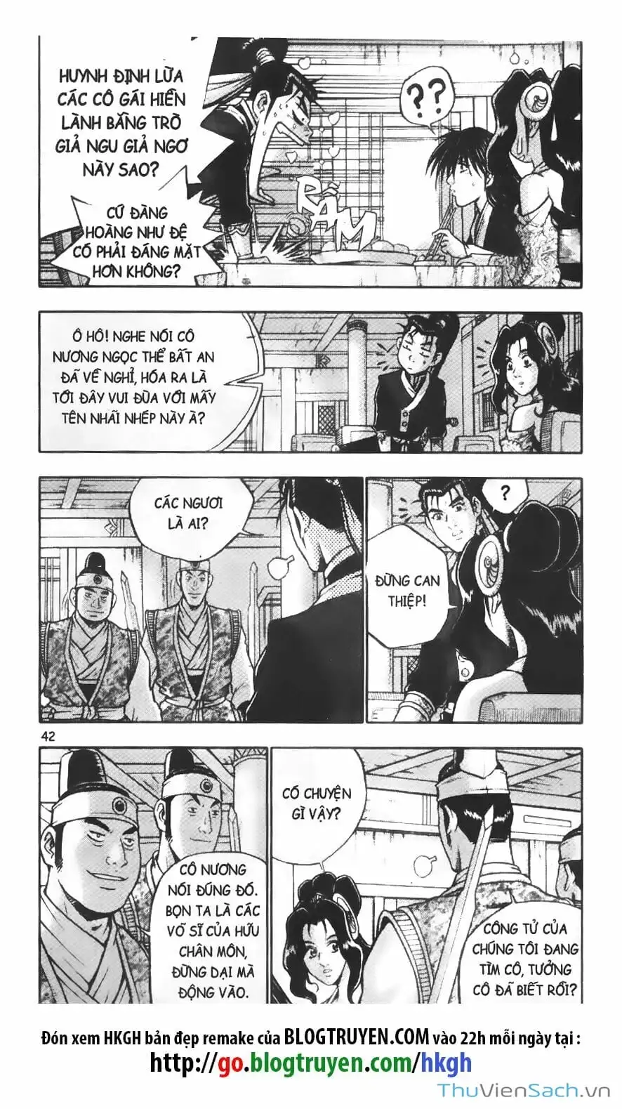 Truyện Tranh Hiệp Khách Giang Hồ trang 4