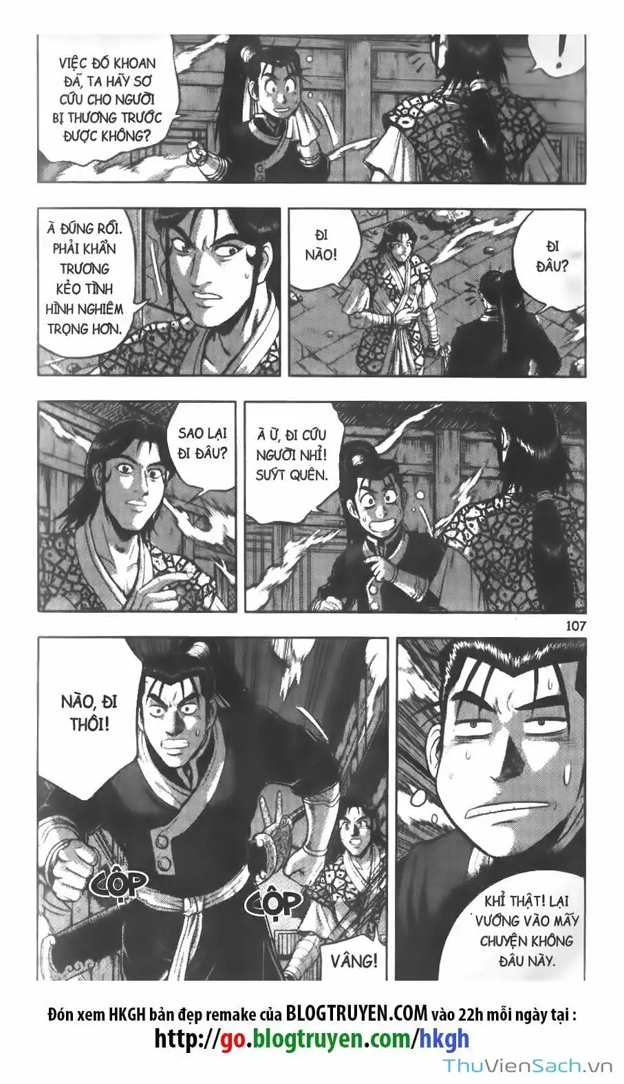 Truyện Tranh Hiệp Khách Giang Hồ trang 4