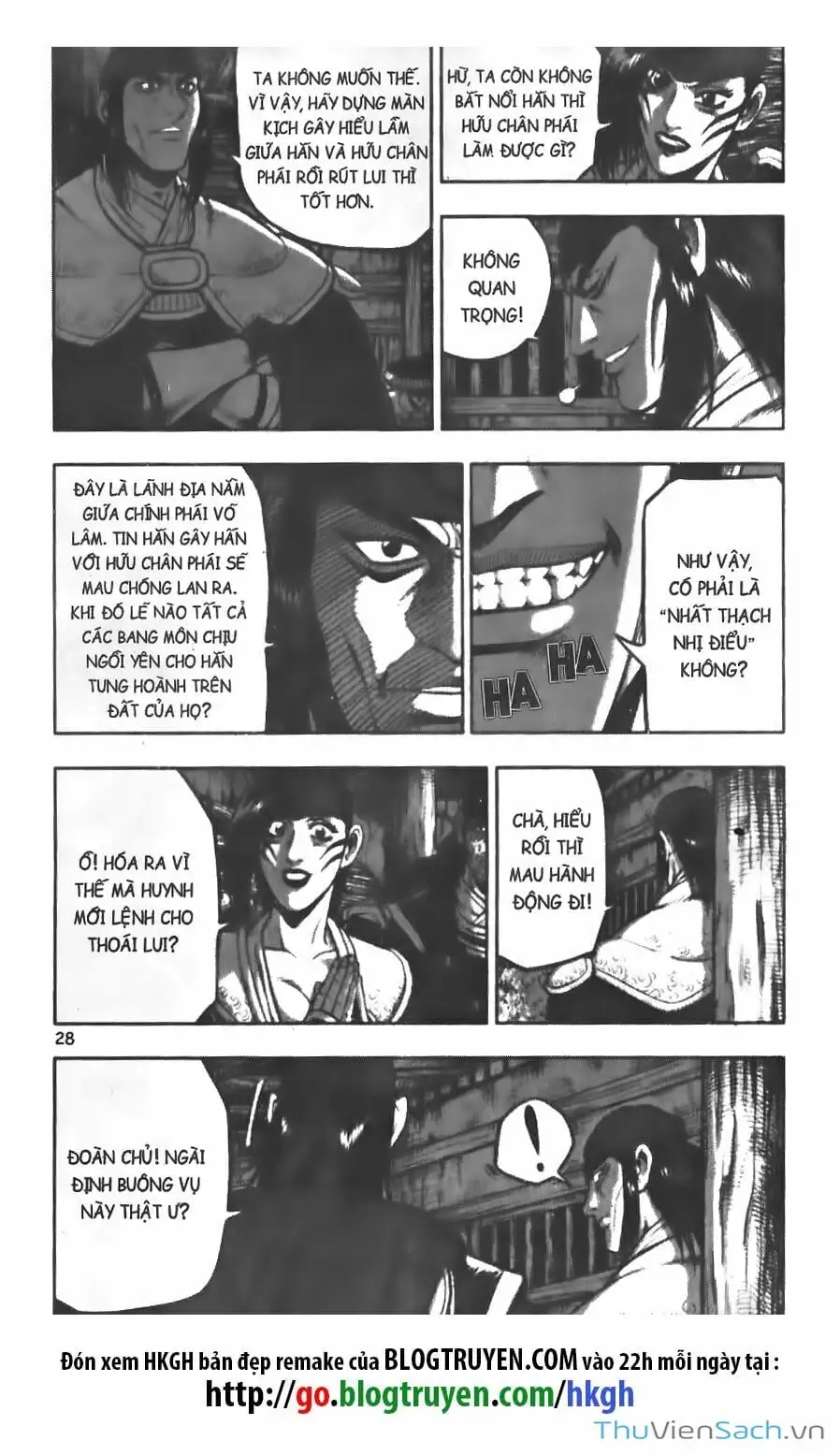 Truyện Tranh Hiệp Khách Giang Hồ trang 4