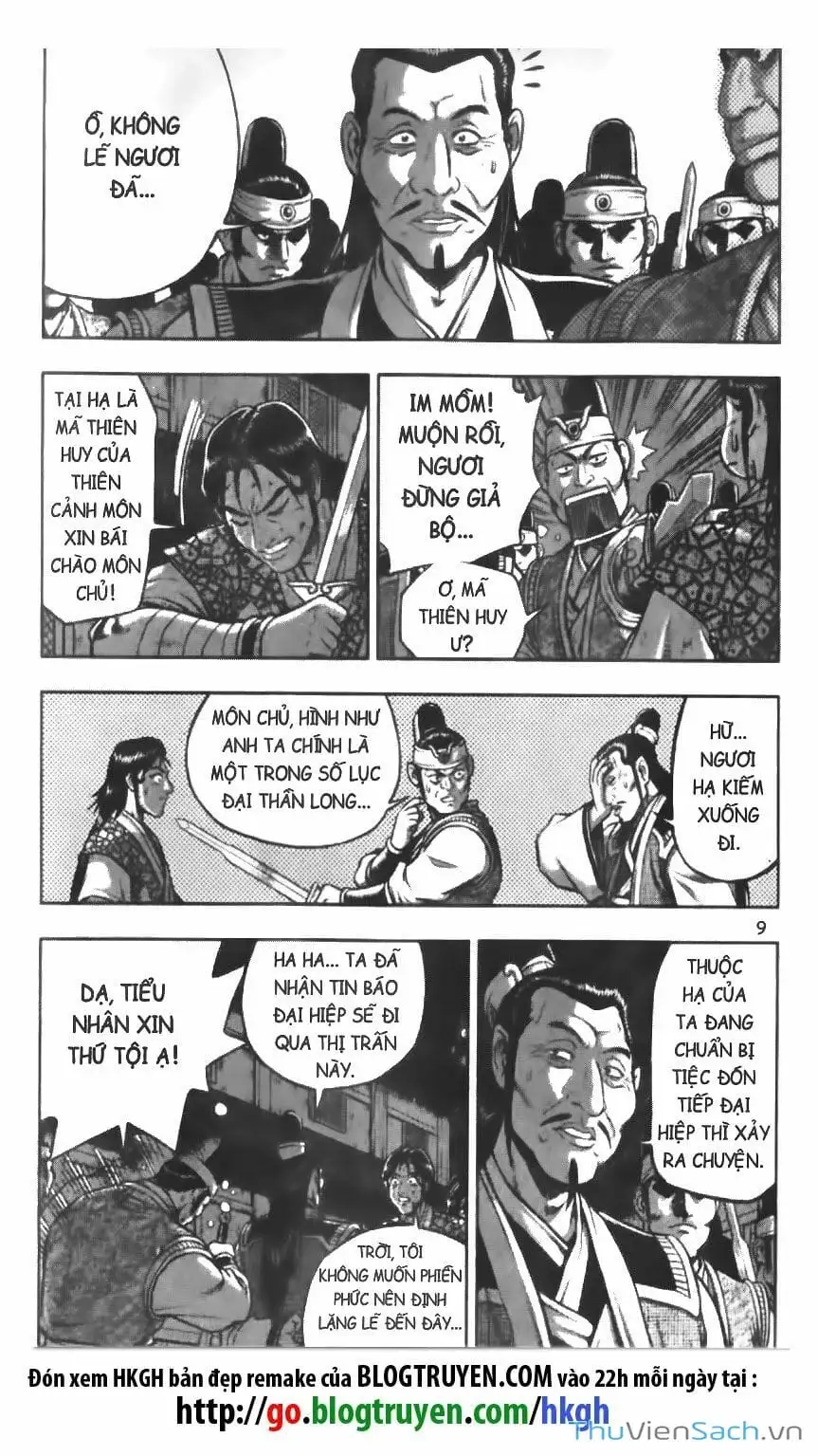 Truyện Tranh Hiệp Khách Giang Hồ trang 4