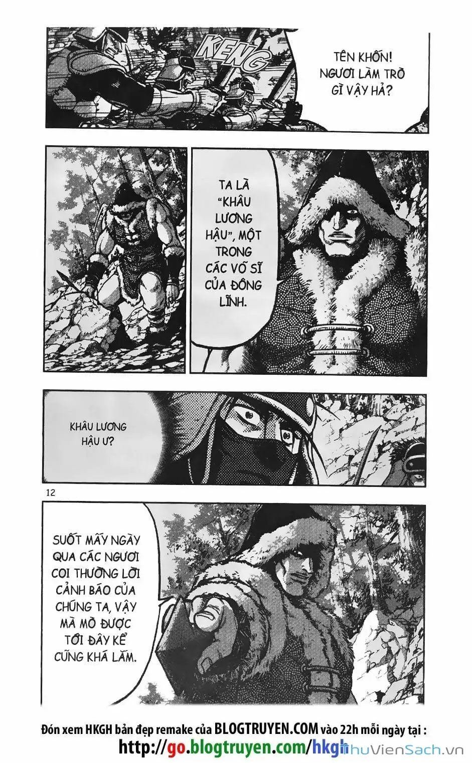 Truyện Tranh Hiệp Khách Giang Hồ trang 4