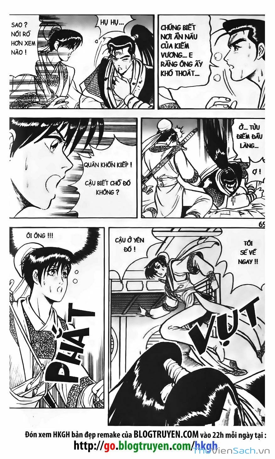 Truyện Tranh Hiệp Khách Giang Hồ trang 4