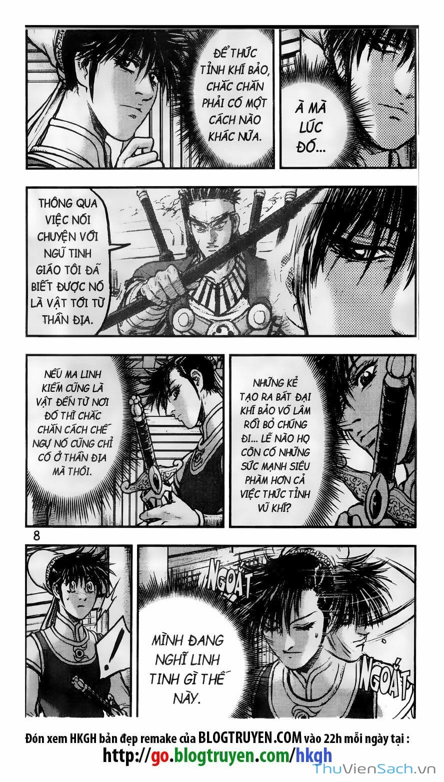 Truyện Tranh Hiệp Khách Giang Hồ trang 4