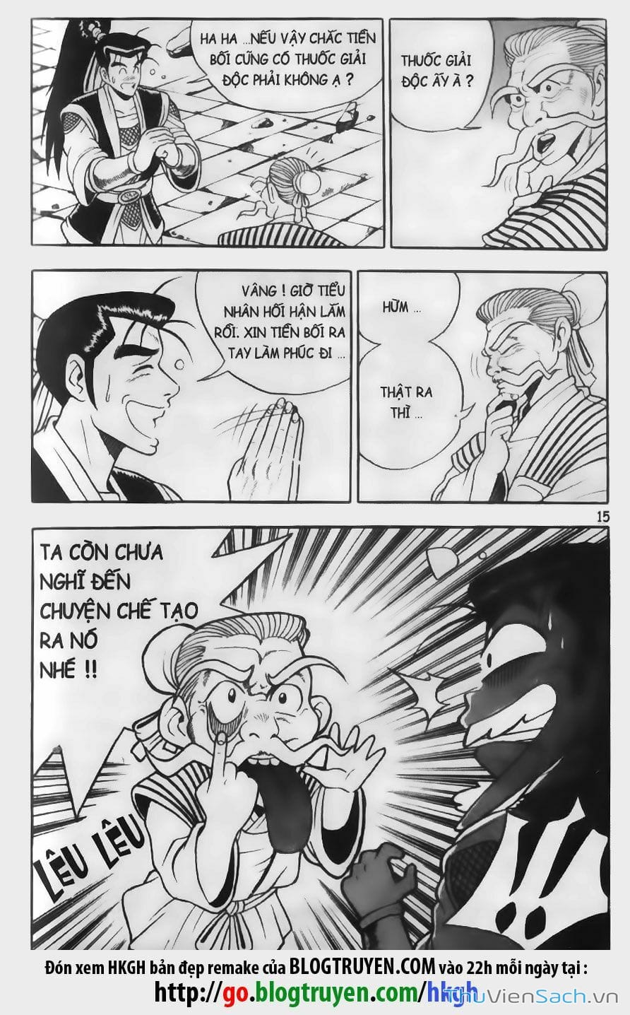 Truyện Tranh Hiệp Khách Giang Hồ trang 4