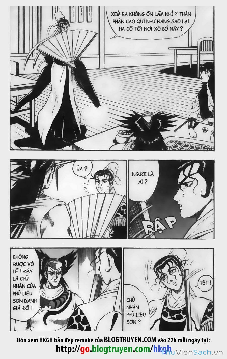 Truyện Tranh Hiệp Khách Giang Hồ trang 4