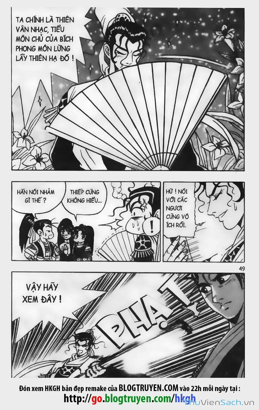 Truyện Tranh Hiệp Khách Giang Hồ trang 4