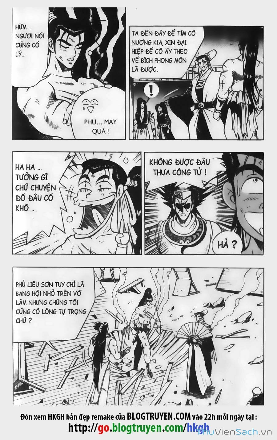 Truyện Tranh Hiệp Khách Giang Hồ trang 4