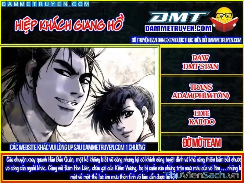 Truyện Tranh Hiệp Khách Giang Hồ trang 4