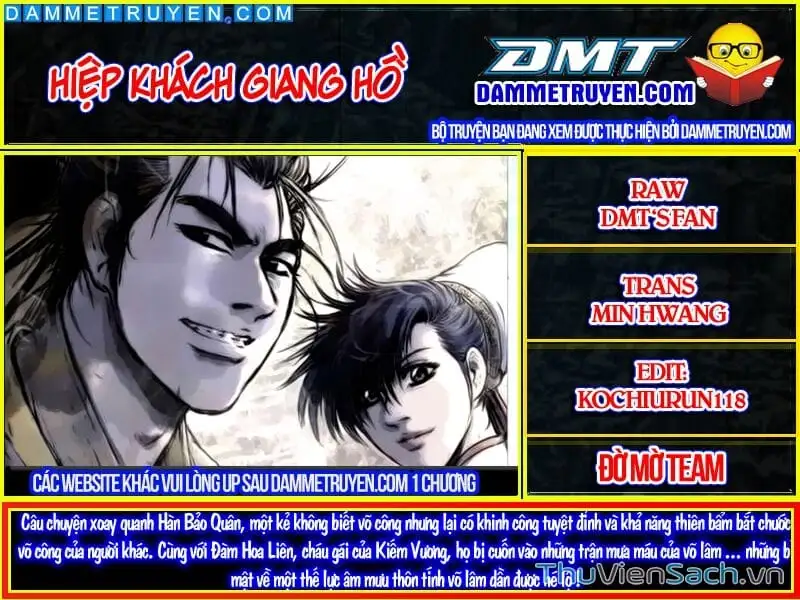 Truyện Tranh Hiệp Khách Giang Hồ trang 4