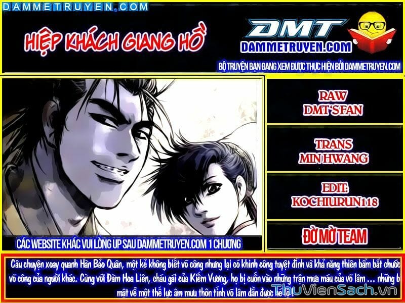 Truyện Tranh Hiệp Khách Giang Hồ trang 4