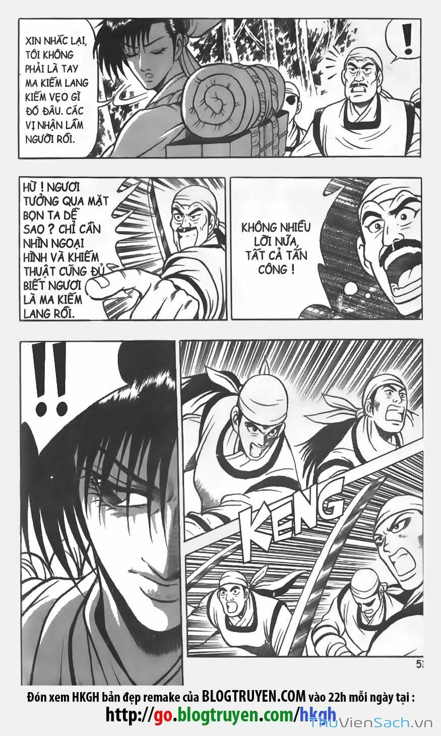 Truyện Tranh Hiệp Khách Giang Hồ trang 4