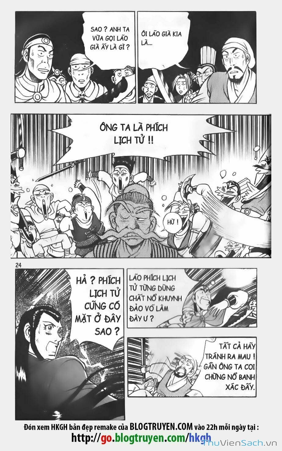 Truyện Tranh Hiệp Khách Giang Hồ trang 4