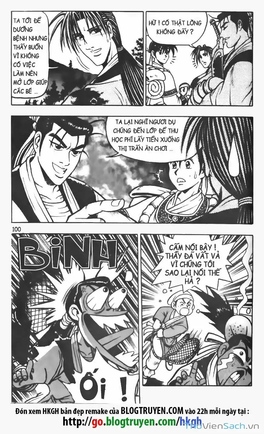 Truyện Tranh Hiệp Khách Giang Hồ trang 4