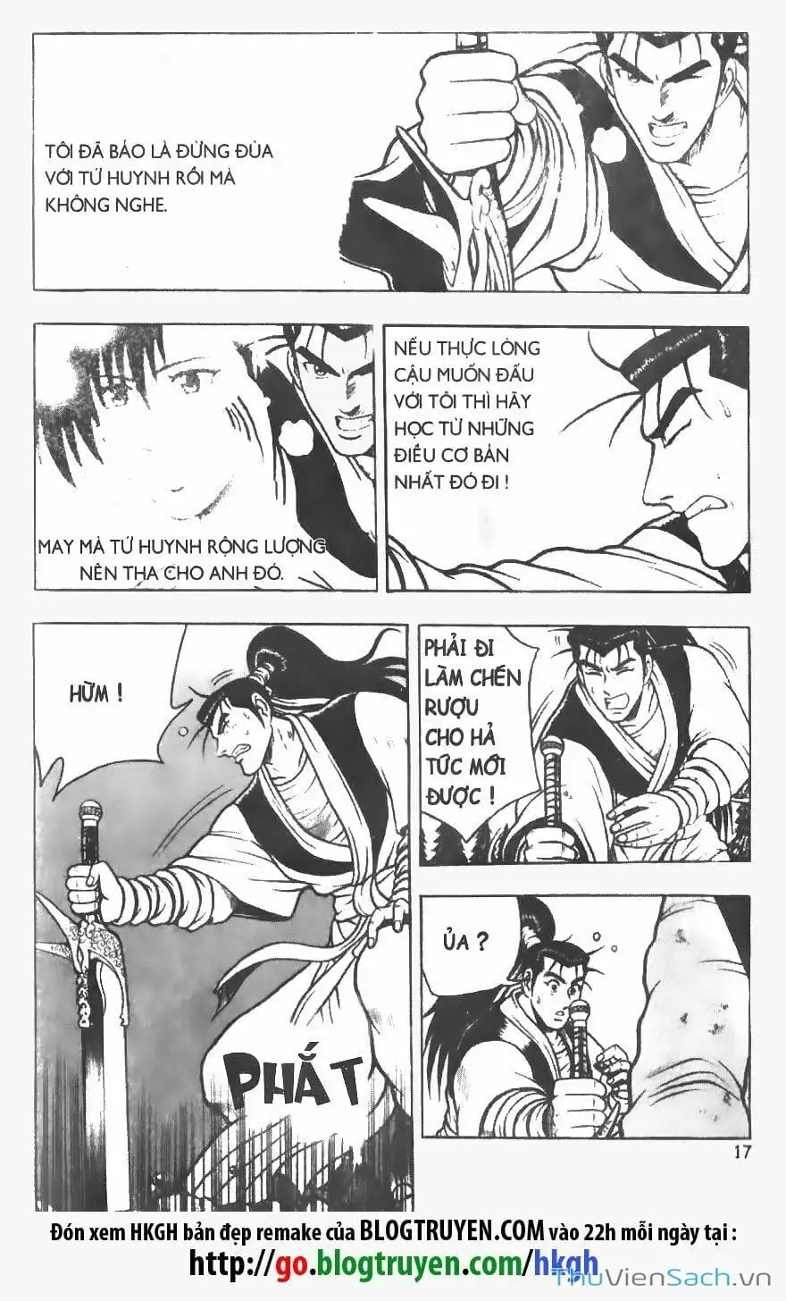 Truyện Tranh Hiệp Khách Giang Hồ trang 4