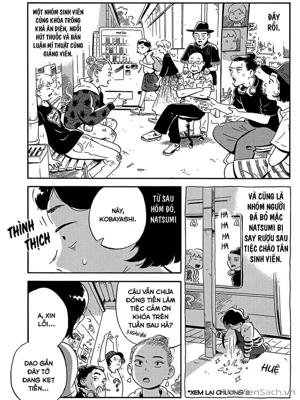 Truyện Tranh Những Tháng Ngày Chơi Vơi - Hirayasumi trang 3