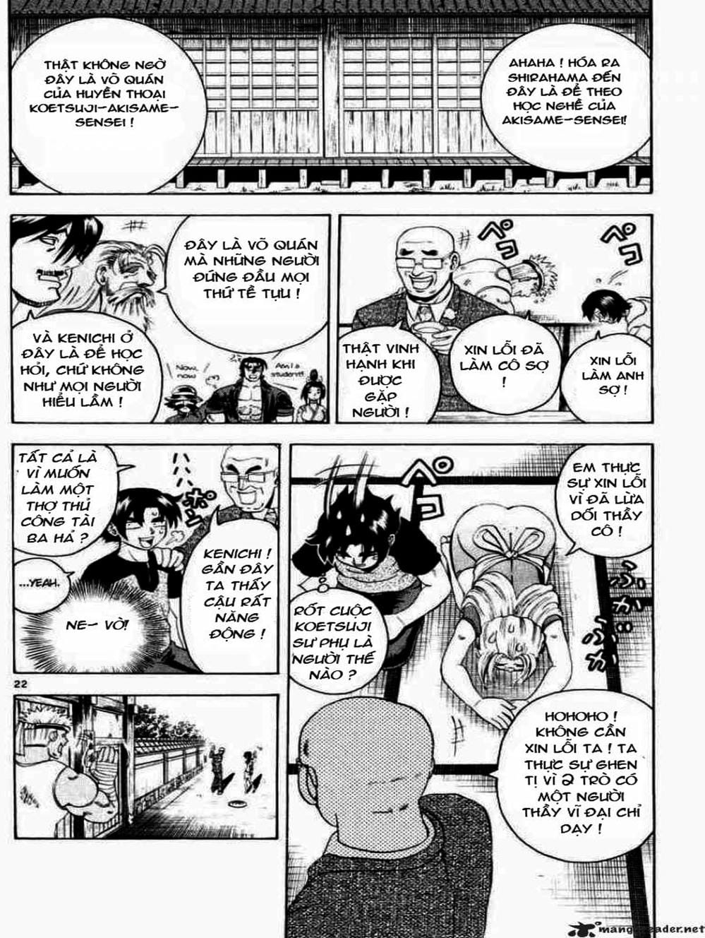 Truyện Tranh Kenichi Võ Sĩ Mạnh Nhất - History’s Strongest Disciple Kenichi trang 5