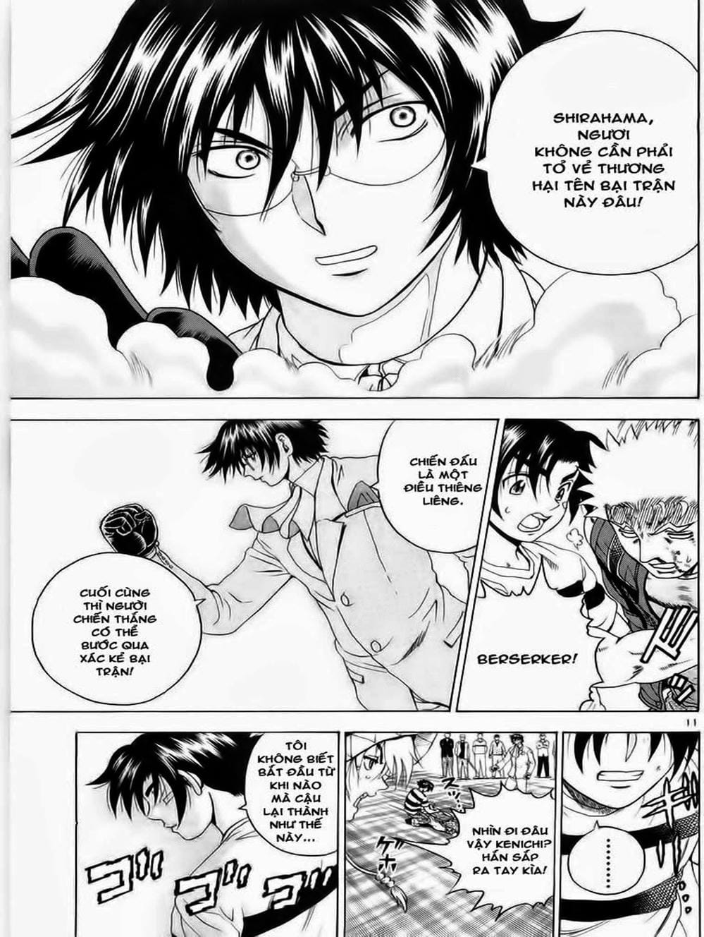 Truyện Tranh Kenichi Võ Sĩ Mạnh Nhất - History’s Strongest Disciple Kenichi trang 5